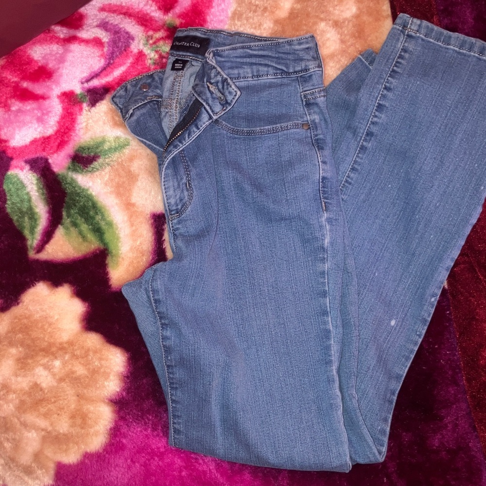 Charter Club High Rise Blue Jeans